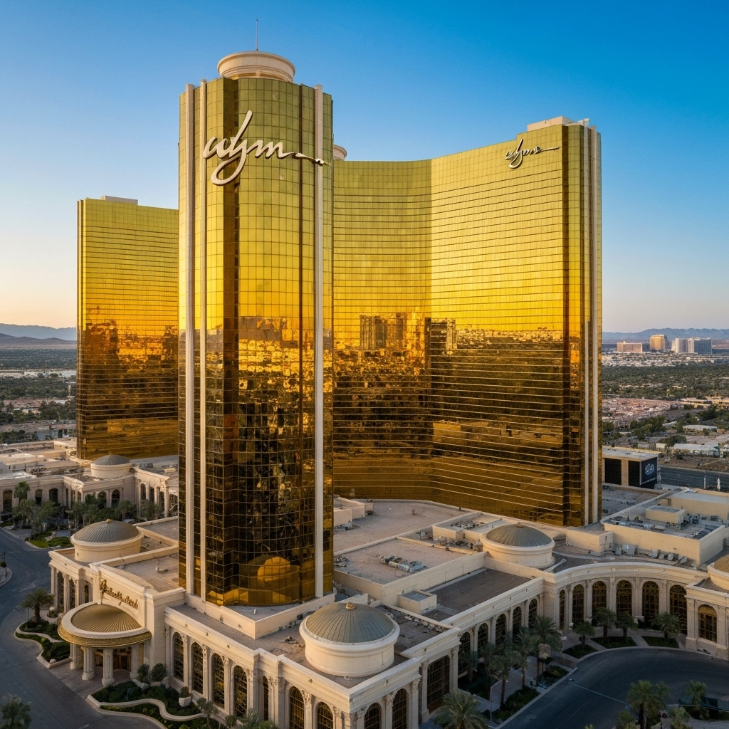 Wynn Las Vegas luxury hotel exterior